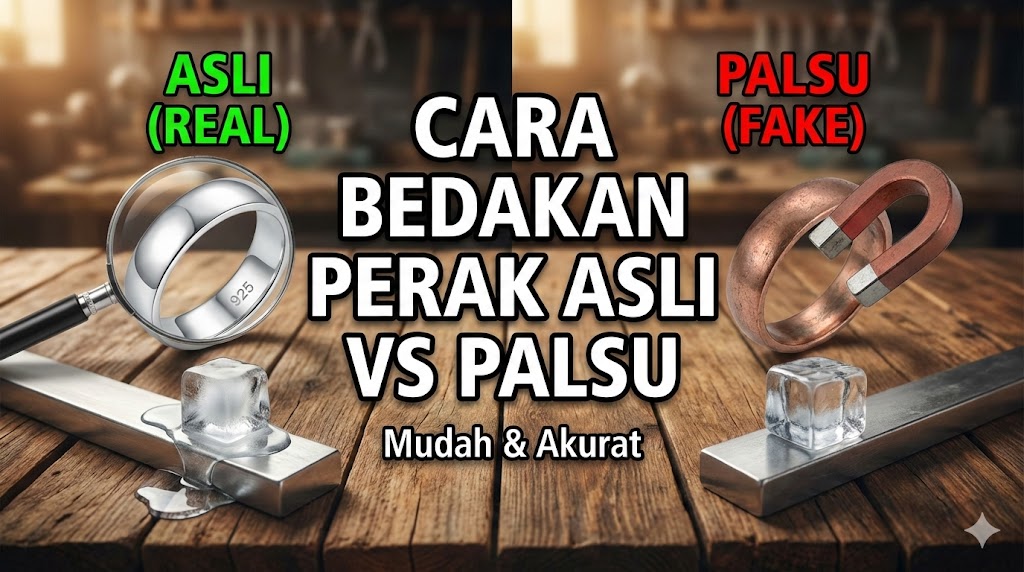 Cara Membedakan Perak Asli dan Palsu Dengan Mudah