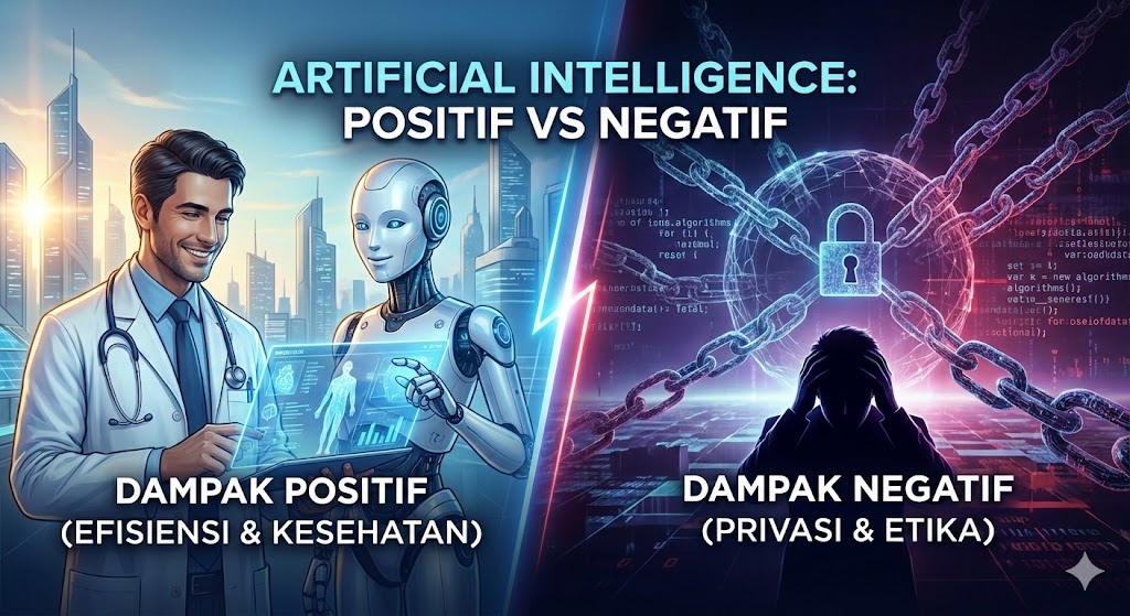 Dampak Positif dan Negatif Artificial Intelligence (AI) Bagi Manusia