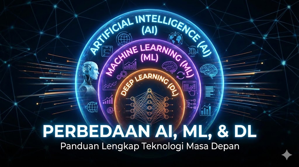 Perbedaan Artificial Intelligence, Machine Learning, dan Deep Learning