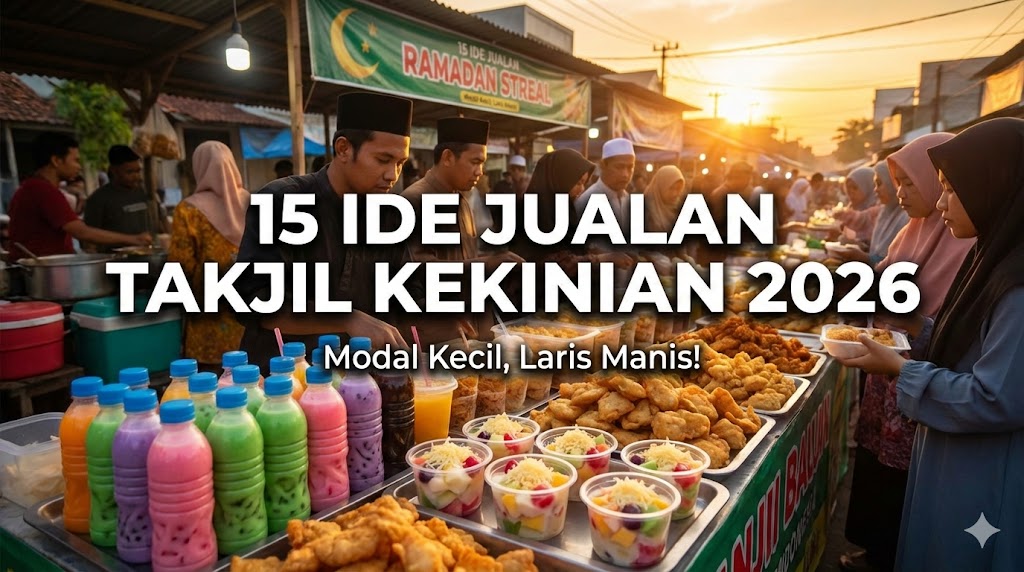 15 Ide Jualan Takjil Kekinian Modal Kecil 2026, Laris Manis Saat Ramadhan