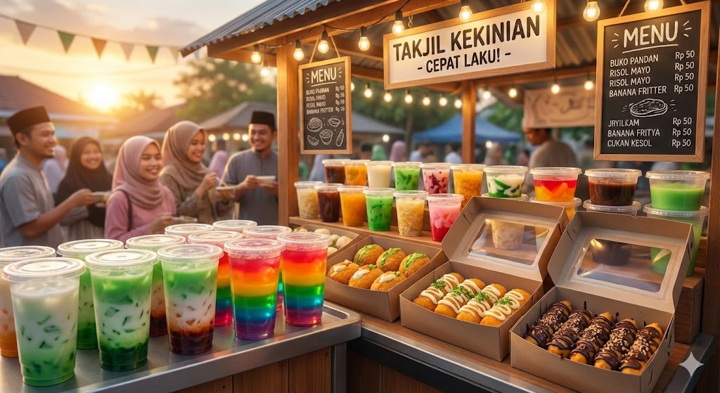 Cara Jualan Takjil Kekinian agar Cepat Laku di Bulan Ramadhan