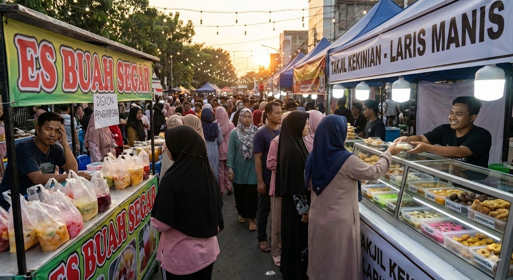 Kesalahan Jualan Takjil yang Sering Terjadi Saat Ramadhan