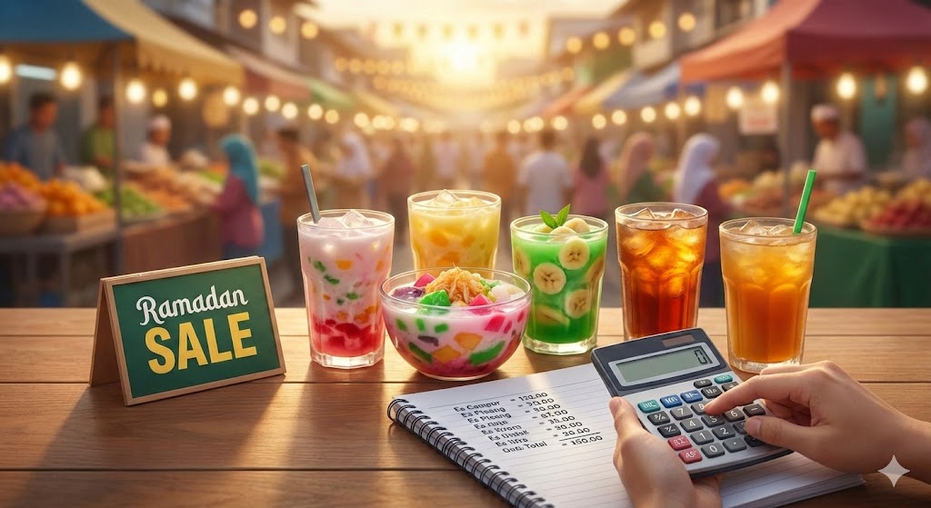 Tips Menentukan Harga Jual Minuman Buka Puasa Agar Tetap Untung & Laris Manis