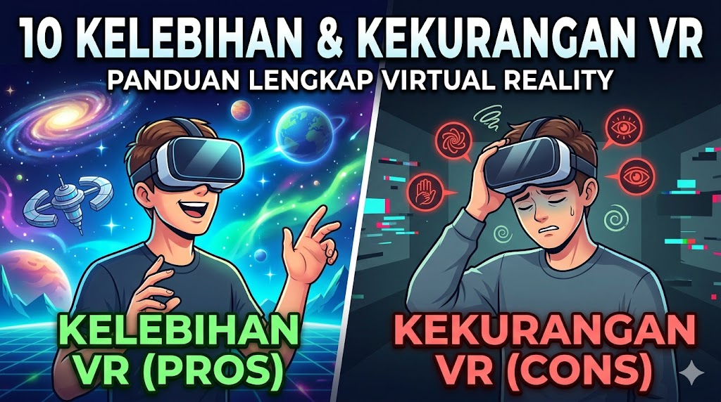 Kelebihan dan kekurangan Virtual Reality