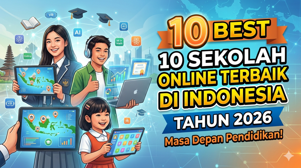 Sekolah online terbaik di Indonesia.