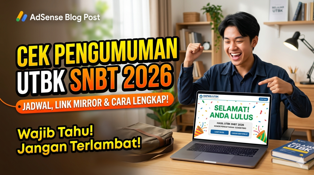 Cara Cek Pengumuman UTBK SNBT 2026