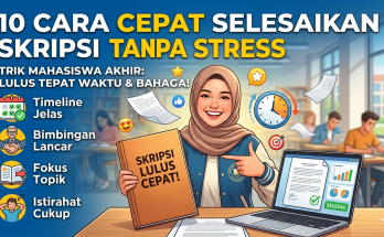 cara cepat menyelesaikan skripsi