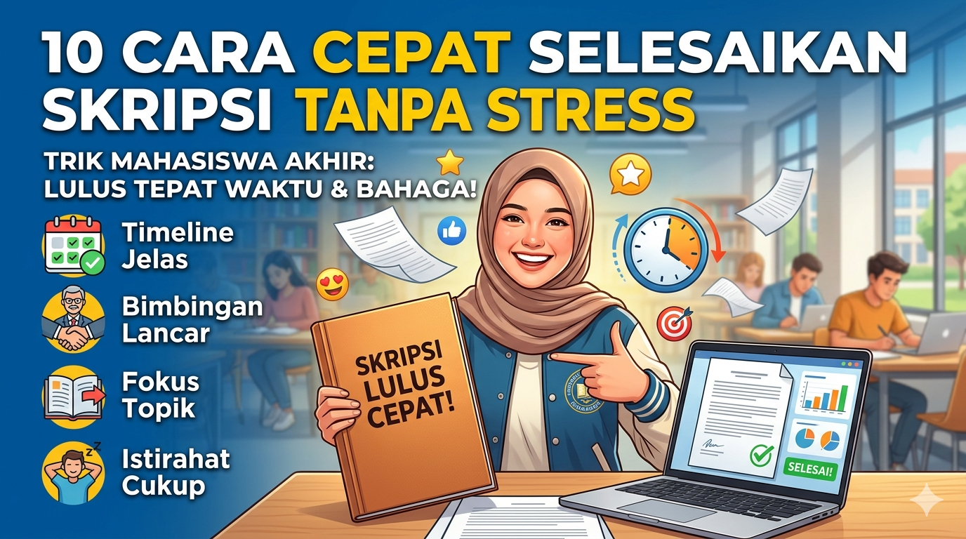 cara cepat menyelesaikan skripsi