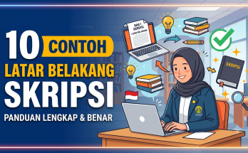 Contoh Latar Belakang Skripsi