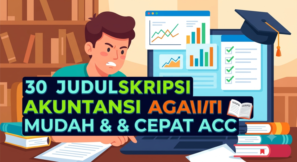 30 contoh judul skripsi akuntansi yang mudah diteliti