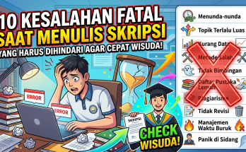 kesalahan mahasiswa saat menulis skripsi