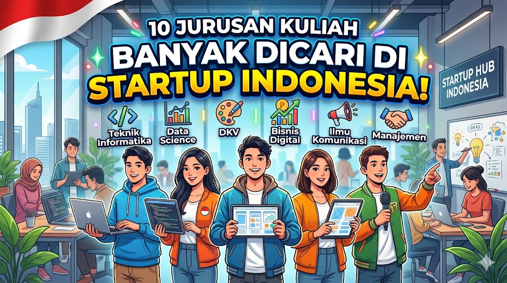 Jurusan kuliah untuk startup